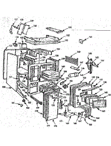 Body Section parts for Kenmore Range 103.7684500 (1037684500, 103 7684500) from AppliancePartsPros.com
