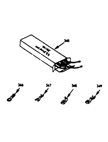 Wire Harnesses And Components parts for Kenmore Range 103.9357361 (1039357361, 103 9357361) from AppliancePartsPros.com