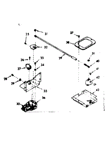 Power Lock Section parts for Kenmore Range 103.9867342 (1039867342, 103 9867342) from AppliancePartsPros.com