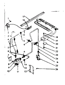 Burner Section parts for Kenmore Range 103.3267092 (1033267092, 103 3267092) from AppliancePartsPros.com
