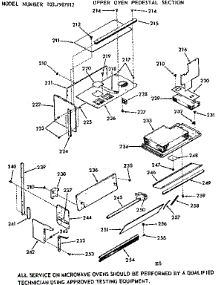Upper Oven Pedestal Section parts for Kenmore Range 103.7907912 (1037907912, 103 7907912) from AppliancePartsPros.com