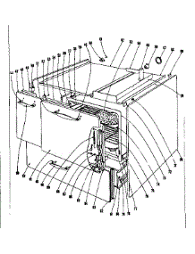 Body Section parts for Kenmore Range 101.9636400 (1019636400, 101 9636400) from AppliancePartsPros.com