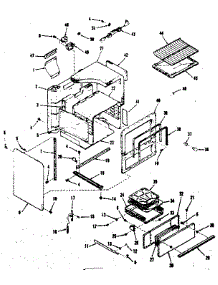 Lower Body Section parts for Kenmore Range 911.7808512 (9117808512, 911 7808512) from AppliancePartsPros.com