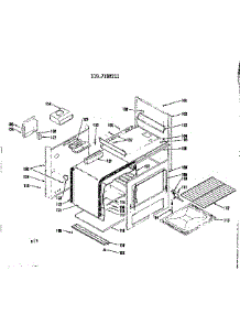Body Section parts for Kenmore Range 119.7188211 (1197188211, 119 7188211) from AppliancePartsPros.com