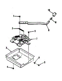 Power Lock Section parts for Kenmore Range 911.9858710 (9119858710, 911 9858710) from AppliancePartsPros.com