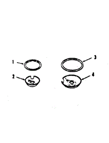 Optional Porcelain Pan And Chrome Ring Kit No. 8068400 parts for Kenmore Range 911.9858710 (9119858710, 911 9858710) from AppliancePartsPros.com