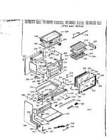 Upper Body Section parts for Kenmore Range 103.7867343 (1037867343, 103 7867343) from AppliancePartsPros.com