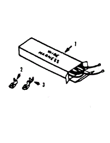 Wire Harness And Components parts for Kenmore Range 911.3618890 (9113618890, 911 3618890) from AppliancePartsPros.com