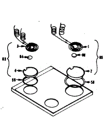 Main Top Section parts for Kenmore Range 119.9206400 (1199206400, 119 9206400) from AppliancePartsPros.com