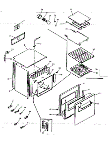 Oven Parts parts for Kenmore Range 154.4026620 (1544026620, 154 4026620) from AppliancePartsPros.com