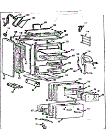 Body Section parts for Kenmore Range 103.7344000 (1037344000, 103 7344000) from AppliancePartsPros.com