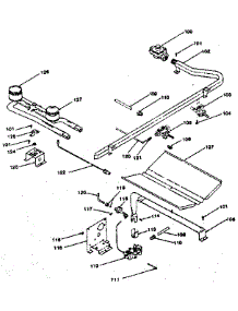 Oven And Top Burners (119.7028810 And 119.7048810) parts for Kenmore Range 119.7078810 (1197078810, 119 7078810) from AppliancePartsPros.com