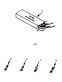 Wire Harnesses And Components parts for Kenmore Range 911.9858511 (9119858511, 911 9858511) from AppliancePartsPros.com