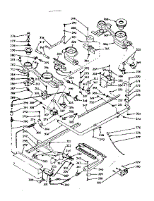 Burner Section parts for Kenmore Range 103.7686740 (1037686740, 103 7686740) from AppliancePartsPros.com