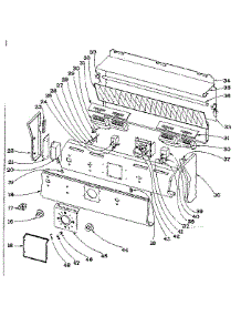 Control Panel parts for Kenmore Range 101.964580 (101964580, 101 964580) from AppliancePartsPros.com