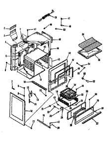 Body Section parts for Kenmore Range 911.7188811 (9117188811, 911 7188811) from AppliancePartsPros.com