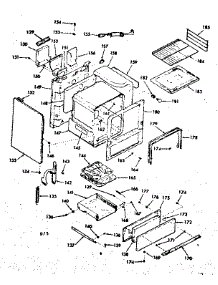 Body Section parts for Kenmore Range 911.7258410 (9117258410, 911 7258410) from AppliancePartsPros.com