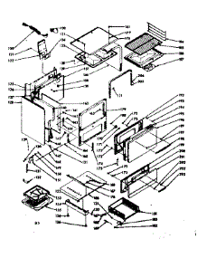 Body Section parts for Kenmore Range 103.7346801 (1037346801, 103 7346801) from AppliancePartsPros.com