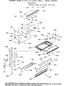 Upper Oven Pedestal Section parts for Kenmore Range 103.9877913 (1039877913, 103 9877913) from AppliancePartsPros.com