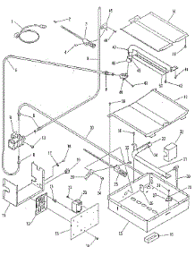 Broiler And Oven Burner Section parts for Kenmore Range 911.7378811 (9117378811, 911 7378811) from AppliancePartsPros.com