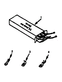 Wire Harnesses And Components parts for Kenmore Range 911.6348711 (9116348711, 911 6348711) from AppliancePartsPros.com