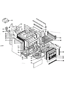 Body parts for Kenmore Range 119.7207041 (1197207041, 119 7207041) from AppliancePartsPros.com