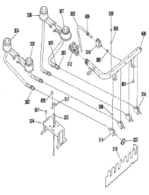 Top Burner Section parts for Kenmore Range 911.3652090 (9113652090, 911 3652090) from AppliancePartsPros.com