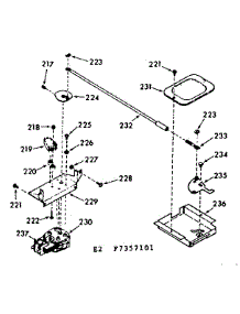 Power Lock Section parts for Kenmore Range 103.7357121 (1037357121, 103 7357121) from AppliancePartsPros.com