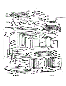 Upper Body Section parts for Kenmore Range 103.9886730 (1039886730, 103 9886730) from AppliancePartsPros.com