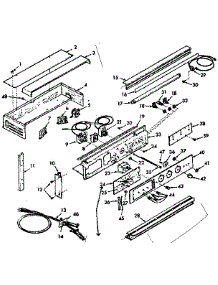 Control Panel parts for Kenmore Range 103.4267390 (1034267390, 103 4267390) from AppliancePartsPros.com