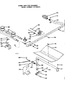 Oven And Top Burner Parts parts for Kenmore Range 119.7028310 (1197028310, 119 7028310) from AppliancePartsPros.com