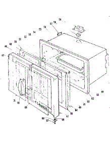 Oven Section parts for Kenmore Range 101.9126440 (1019126440, 101 9126440) from AppliancePartsPros.com