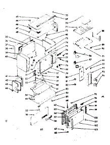 Upper Body Section parts for Kenmore Range 103.7806840 (1037806840, 103 7806840) from AppliancePartsPros.com