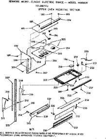 Oven Pedestal Section parts for Kenmore Range 103.9887914 (1039887914, 103 9887914) from AppliancePartsPros.com
