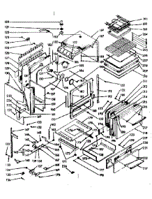 Body Section parts for Kenmore Range 103.9376740 (1039376740, 103 9376740) from AppliancePartsPros.com