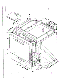Body Section parts for Kenmore Range 101.916591 (101916591, 101 916591) from AppliancePartsPros.com