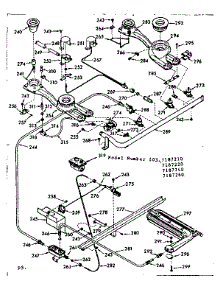 Burner Section parts for Kenmore Range 103.7187220 (1037187220, 103 7187220) from AppliancePartsPros.com