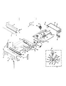 Control Section parts for Kenmore Range 850.4237311 (8504237311, 850 4237311) from AppliancePartsPros.com