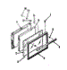 Oven Door Section 911.7138811