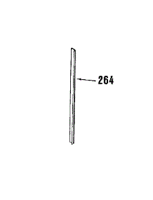 Optional Vertical Trim Extension parts for Kenmore Range 911.3678895 (9113678895, 911 3678895) from AppliancePartsPros.com