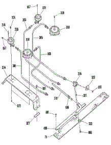 Top Burner Section parts for Kenmore Range 911.3678895 (9113678895, 911 3678895) from AppliancePartsPros.com