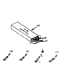 Wire Harnesses And Components parts for Kenmore Range 103.9867341 (1039867341, 103 9867341) from AppliancePartsPros.com