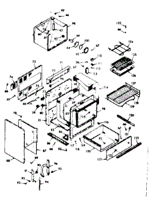 Lower Body Section parts for Kenmore Range 103.9867341 (1039867341, 103 9867341) from AppliancePartsPros.com