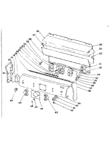 Control Panel parts for Kenmore Range 101.962580 (101962580, 101 962580) from AppliancePartsPros.com