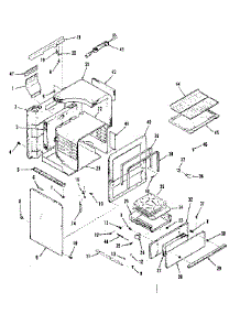 Body Section parts for Kenmore Range 911.6188690 (9116188690, 911 6188690) from AppliancePartsPros.com