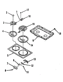 Electric Coil Module Kit 4998520 / 4998620 parts for Kenmore Range 911.4688813 (9114688813, 911 4688813) from AppliancePartsPros.com
