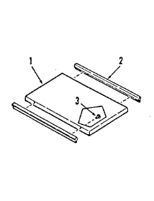 Griddle / Grill Cover Module Kit 4998510 parts for Kenmore Range 911.4688813 (9114688813, 911 4688813) from AppliancePartsPros.com