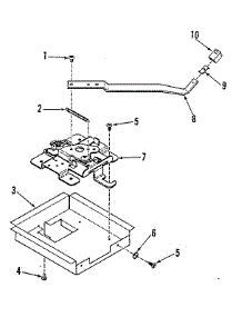 Door Lock Section parts for Kenmore Range 911.4688813 (9114688813, 911 4688813) from AppliancePartsPros.com