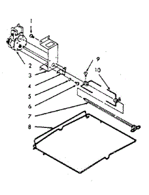 Optional Rotisserie parts for Kenmore Range 103.3246720 (1033246720, 103 3246720) from AppliancePartsPros.com