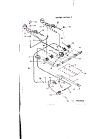 Burner Section parts for Kenmore Range 911.7217610 (9117217610, 911 7217610) from AppliancePartsPros.com